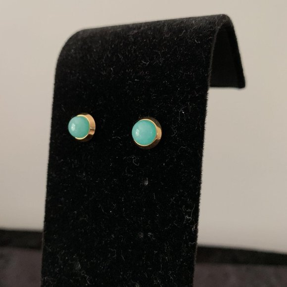 NOC Michael Kors Easy Opulence 2 in 1 Earrings Natural Stone Studs Dangle - Picture 6 of 8